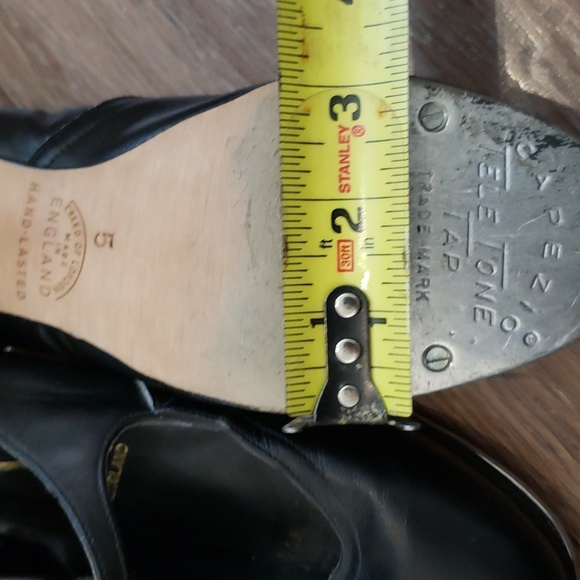 (7.5) Freed of London Made in England Hand-Lasted Mary Jane Style Tap Shoes - Picture 12 of 16